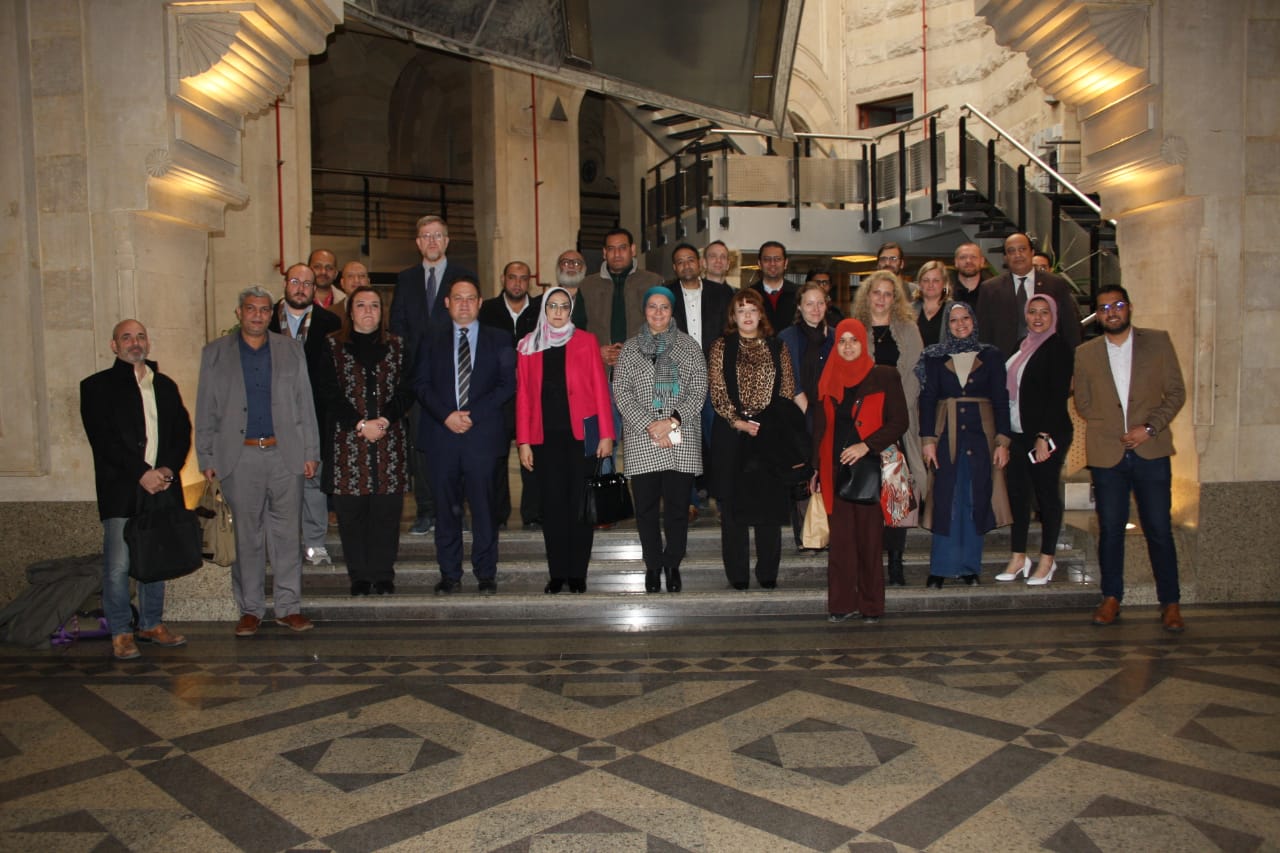 Teilnehmerinnen und Teilnehmer des Workshops in Kairo