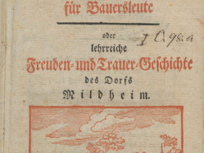 Ein Bestsellerautor der Frühen Neuzeit – Der Gothaer Publizist und Verleger Rudolph Zacharias Becker (1752–1822)