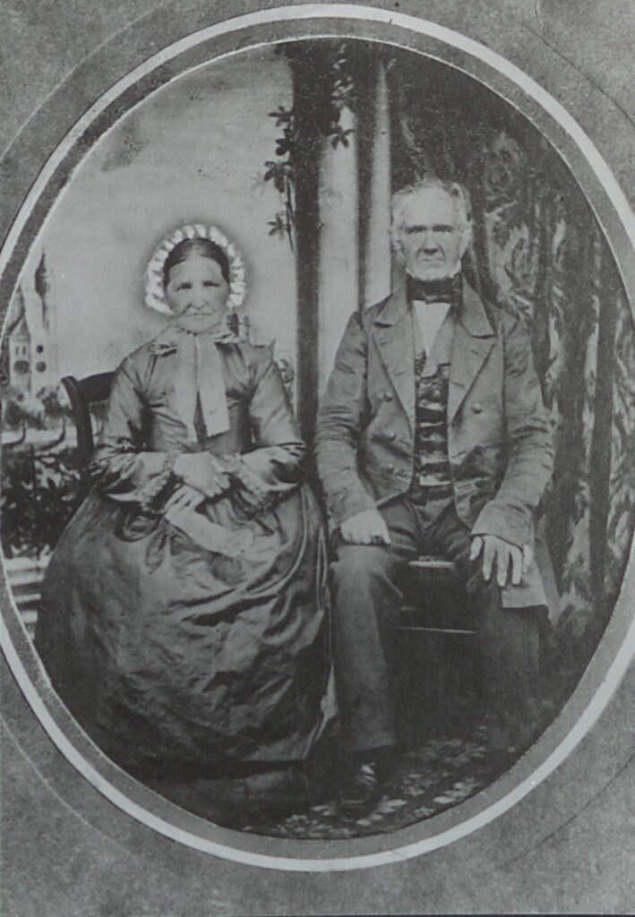 schwarz-weiß Foto des Paares Johannes und Regina Neumann