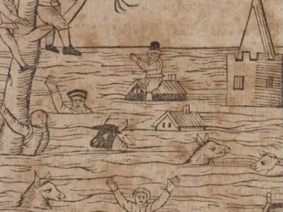 Wasserschäden als Provenienzmerkmal?